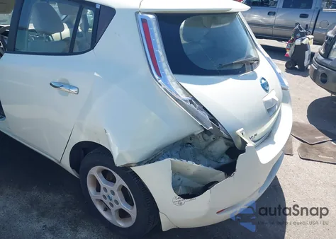 2011 Nissan Leaf Sl z USA, uszkodzony, nr VIN JN1AZ0CP1BT007790